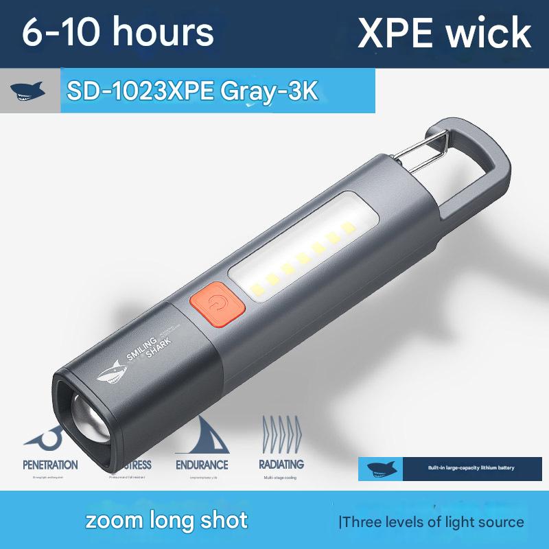 LED strong light flashlight super bright long range charging