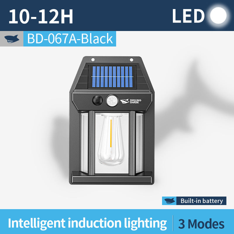 Solar sensing light outdoor wall light balcony light LED