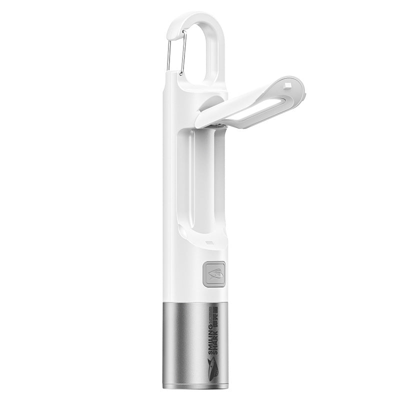 Multifunctional foldable small table lamp mini floodlight reading lamp zoom flashlight soft light flashlight home