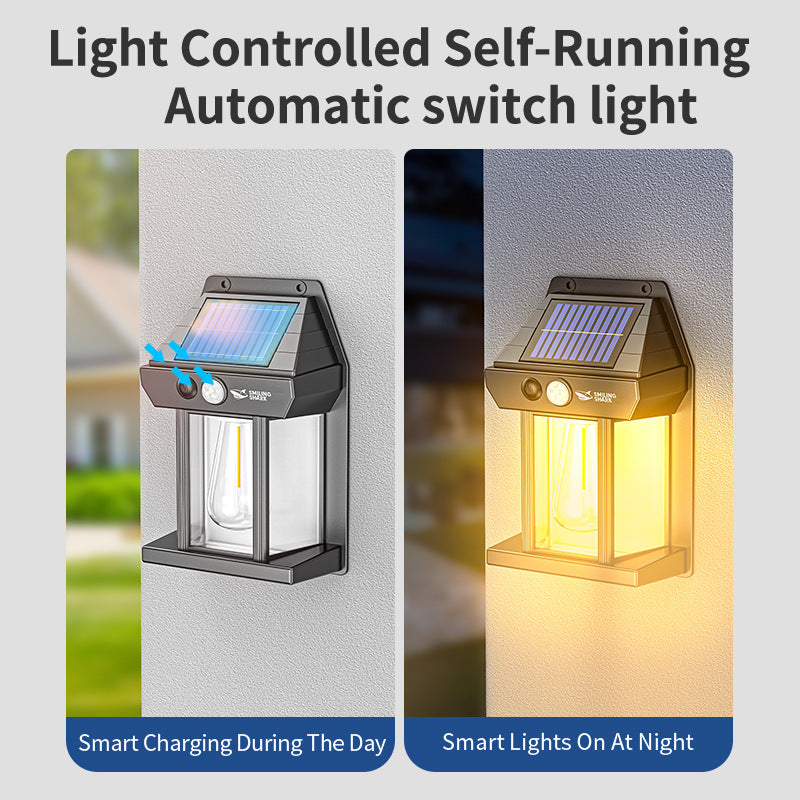 Solar sensing light outdoor wall light balcony light LED