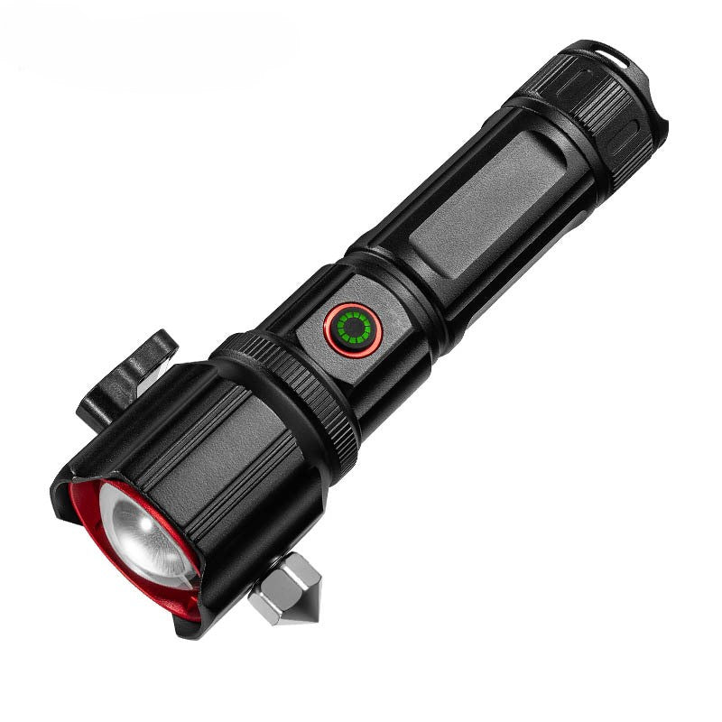 Laser flashlight multifunctional seat belt cutting emergency vehicle spare tool flashlight