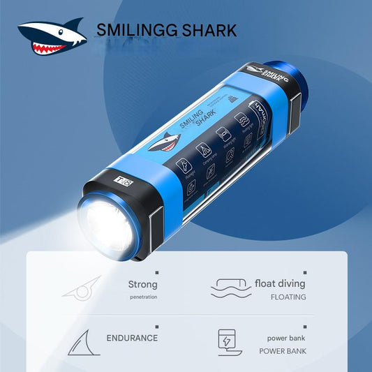 Camping tent mosquito repellent lamp led rechargeable emergency lighting outdoor multi-function camping lamp swimming camp flashlight