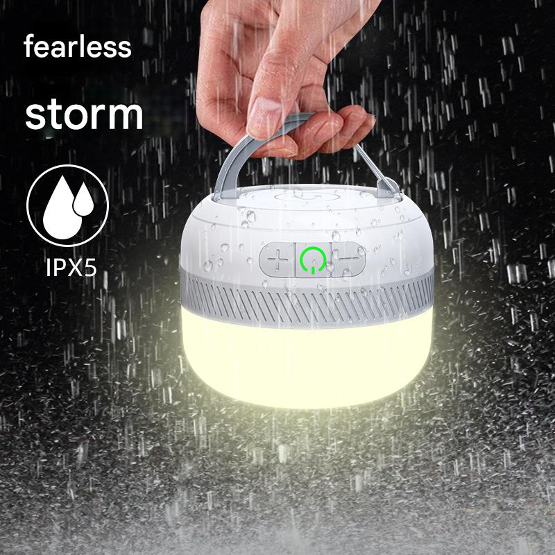 Camping Light Atmosphere Bedside Lamp Five-color Flashlight Magnetic Suction Multifunctional Outdoor Tent Camp Outdoor Lighting