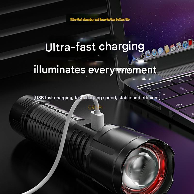 2025 outdoor radium laser L7 zoom long-range flashlight