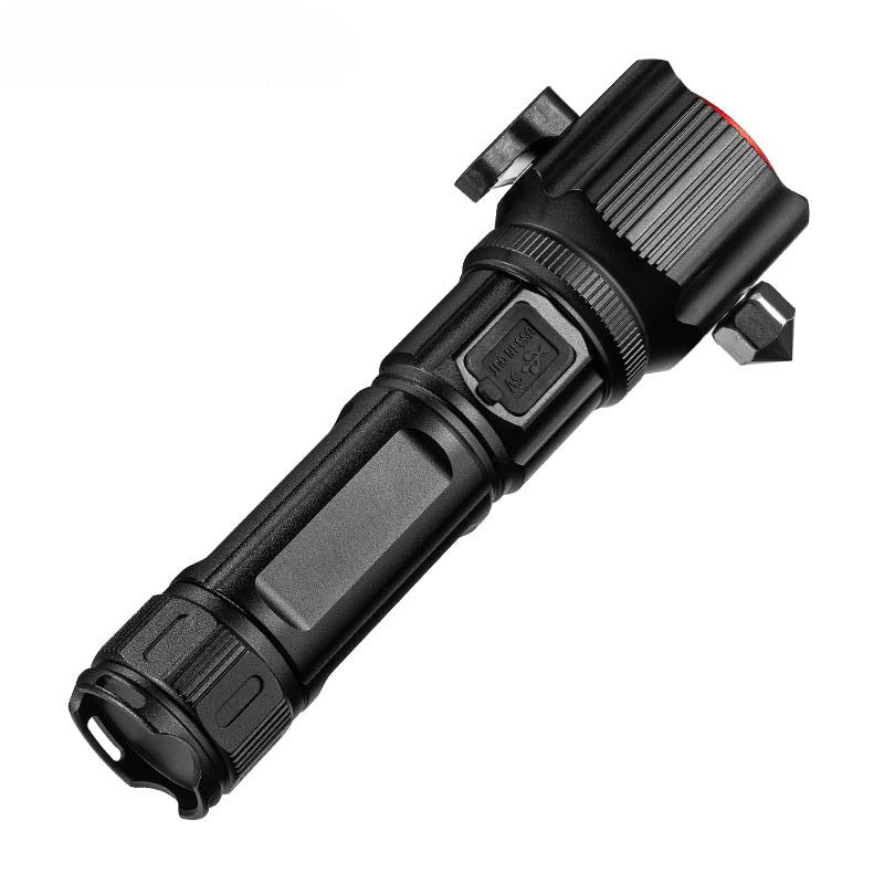 Laser flashlight multifunctional seat belt cutting emergency vehicle spare tool flashlight