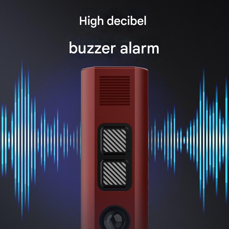 Portable arc flashlight outdoor self-defense girls rechargeable flashlight hotel infrared inspection flashlight