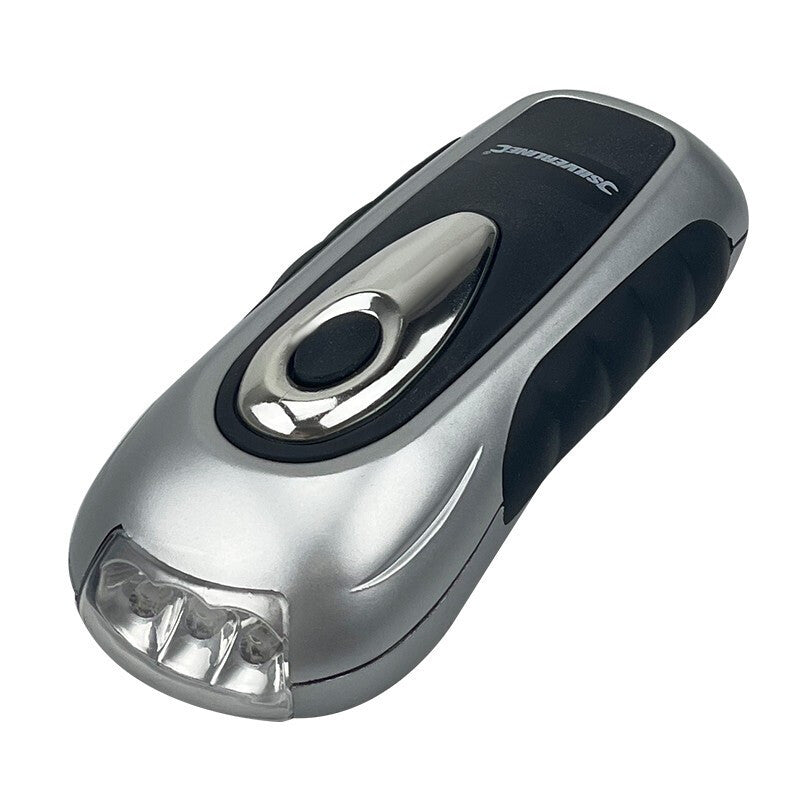 Hand crank generator flashlight multifunctional power outage handheld emergency lighting home outdoor