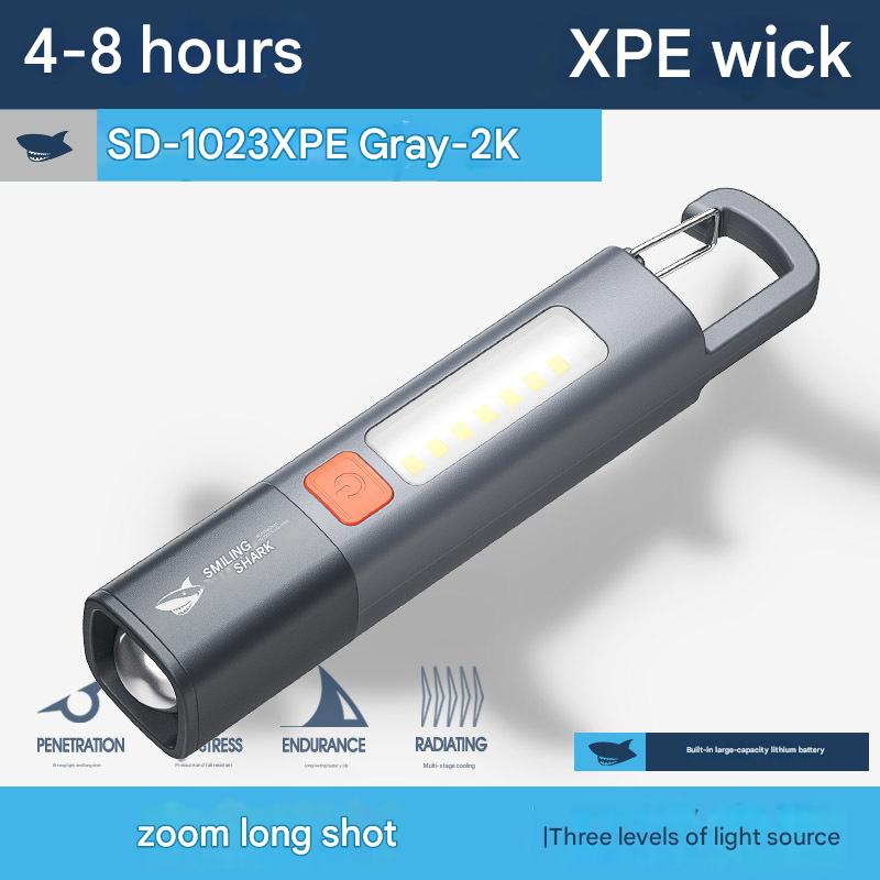LED strong light flashlight super bright long range charging