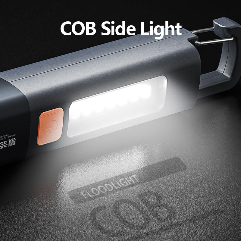 LED strong light flashlight super bright long range charging