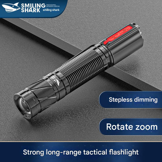 Small strong light flashlight rechargeable super bright portable long-lasting outdoor long-range special LED lighting