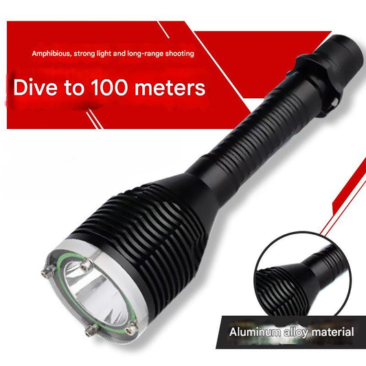 Direct supply of strong light diving flashlight special U2 diving super bright professional outdoor flashlight tactical rescue light