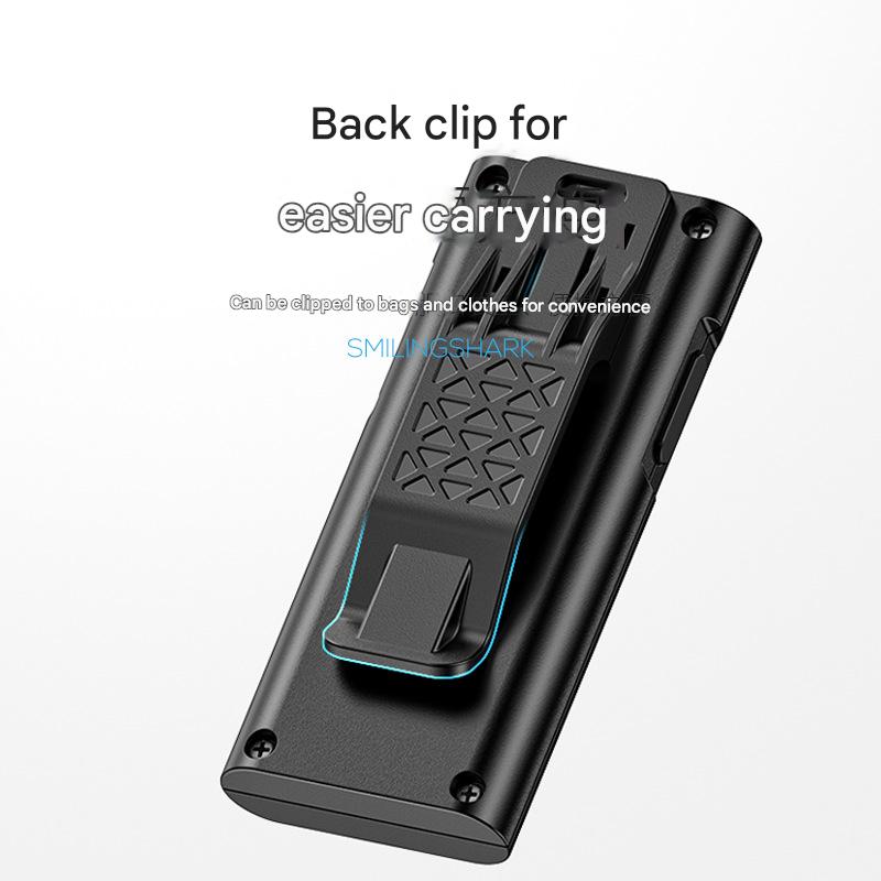 Multifunctional mini work light COB floodlight four-speed adjustment portable flashlight outdoor running portable light