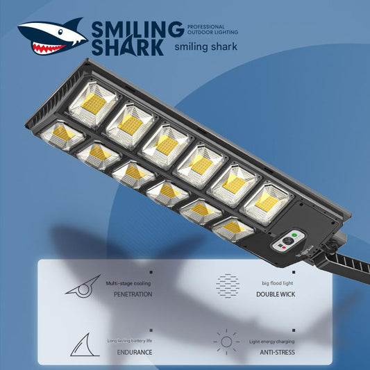 Induction outdoor waterproof lightning protection solar street light remote control floodlight garden light