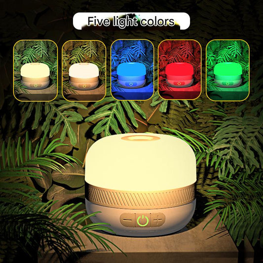 Camping Light Atmosphere Bedside Lamp Five-color Flashlight Magnetic Suction Multifunctional Outdoor Tent Camp Outdoor Lighting