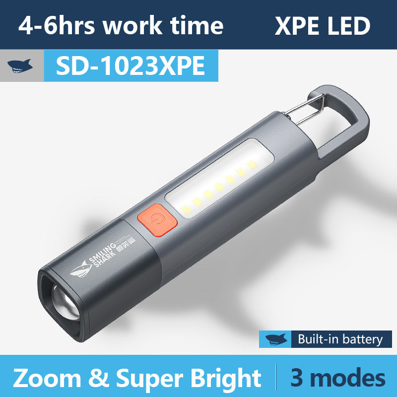 LED strong light flashlight super bright long range charging