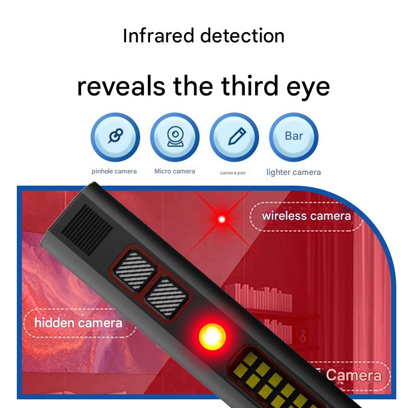 Portable arc flashlight outdoor self-defense girls rechargeable flashlight hotel infrared inspection flashlight